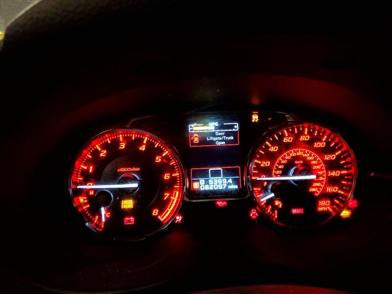 Продаж на аукціоні авто 2017 Subaru Wrx, vin: JF1VA1J62H9807953, номер лоту: 75402665
