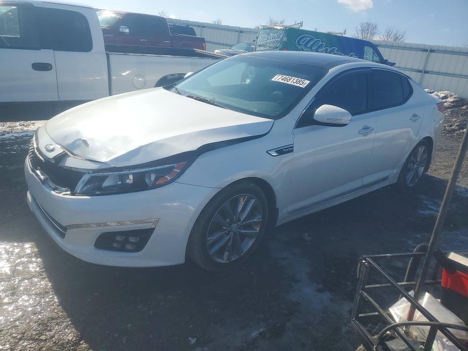 Продажа на аукционе авто 2015 Kia Optima, vin: 5XXGR4A68FG418327, номер лота: 74681385