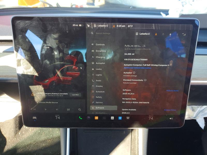 Продажа на аукционе авто 2020 Tesla Model 3, vin: 5YJ3E1EA6LF706661, номер лота: 78347775