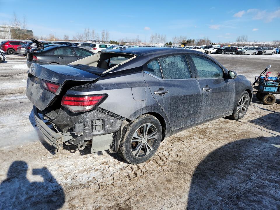 75438525 :رقم المزاد ، 3N1AB8CV4NY244903 vin ، 2022 Nissan Sentra مزاد بيع