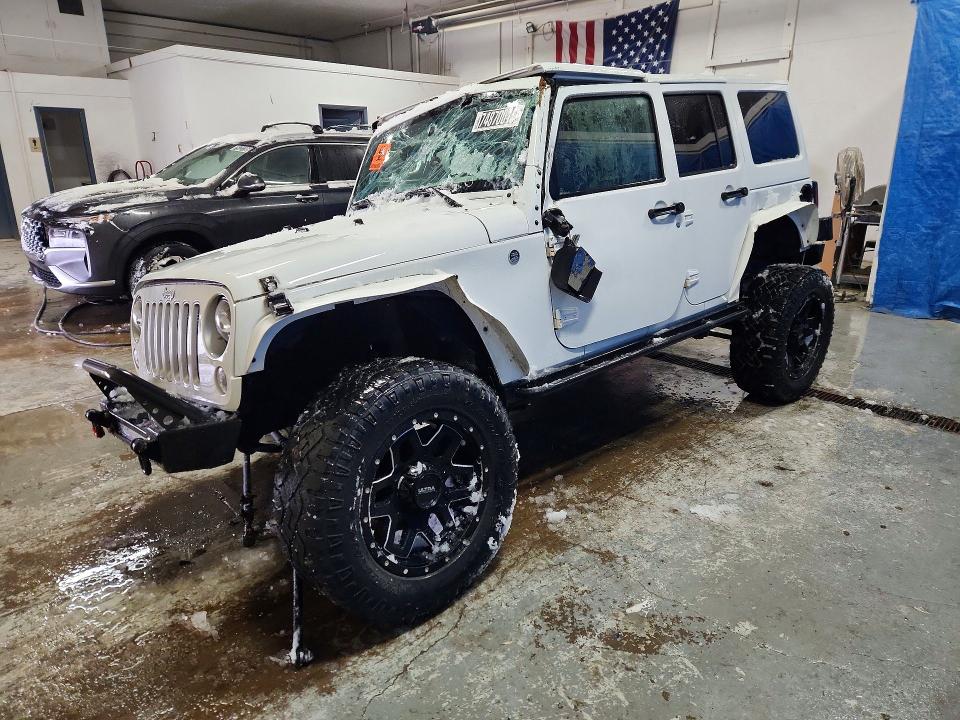74870015 :رقم المزاد ، 1C4BJWEGXGL107869 vin ، 2016 Jeep Wrangler Unlimited مزاد بيع