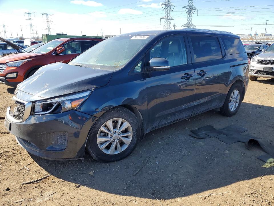 78172525 :رقم المزاد ، KNDMB5C14G6217068 vin ، 2016 Kia Sedona مزاد بيع
