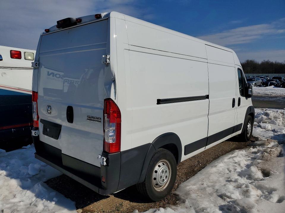 74243585 :رقم المزاد ، 3C6LRVDG3PE541303 vin ، 2023 Ram Promaster 2500 مزاد بيع