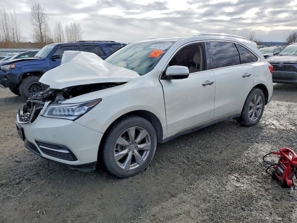 Продаж на аукціоні авто 2016 Acura Mdx, vin: 5FRYD4H93GB036275, номер лоту: 78016975