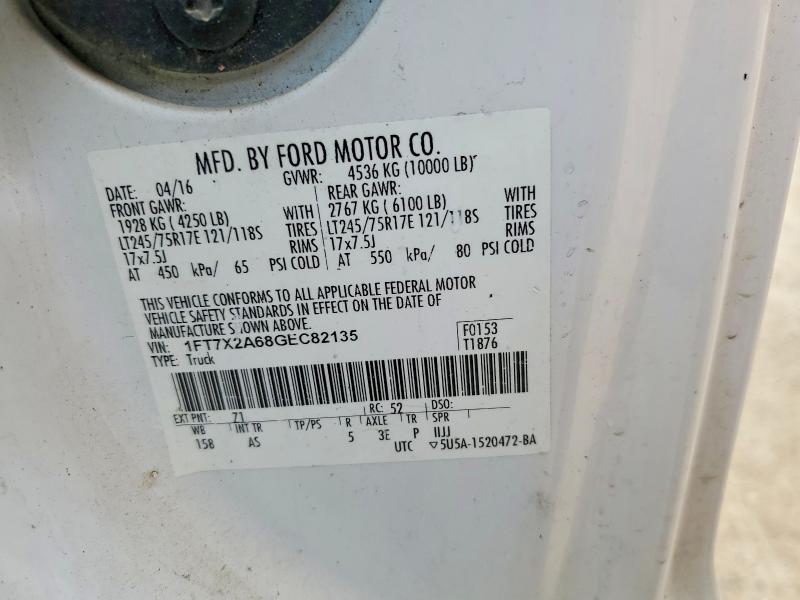 Продаж на аукціоні авто 2016 Ford F250, vin: 1FT7X2A68GEC82135, номер лоту: 79229425