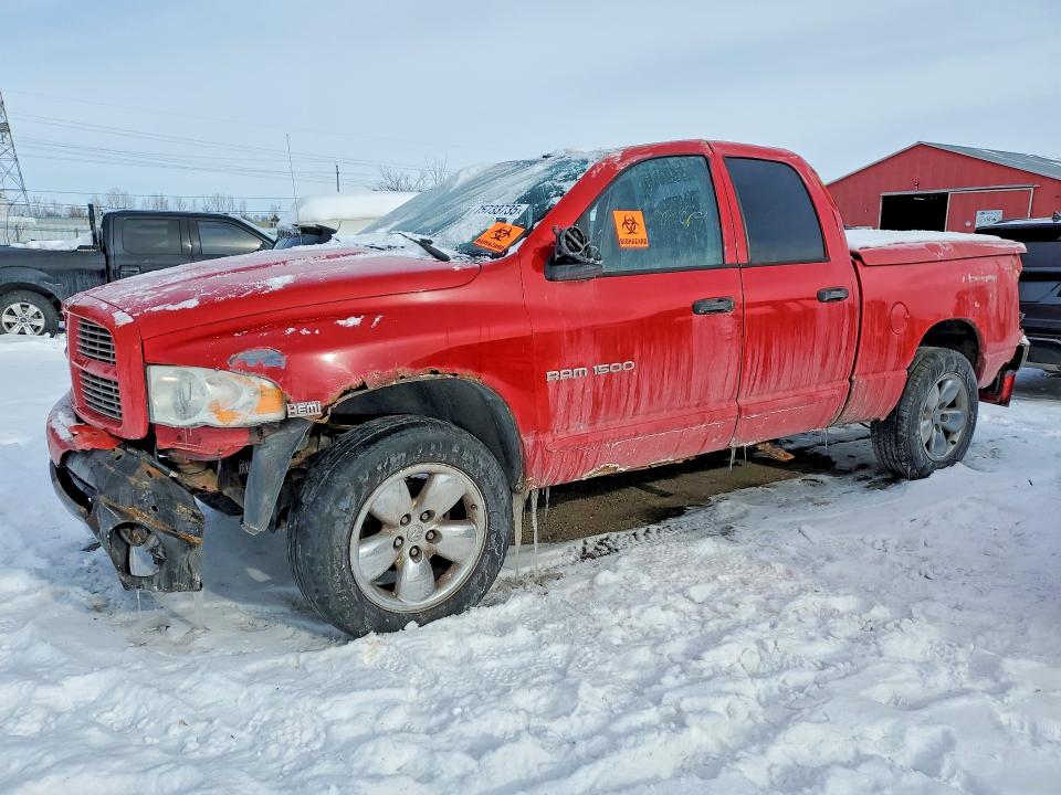 Продажа на аукционе авто 2005 Dodge Ram 1500 S, vin: 1D7HU18D85S205362, номер лота: 75733735