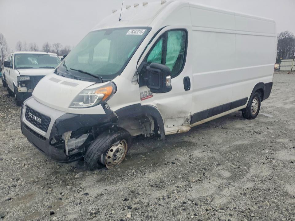 78342215 :رقم المزاد ، 3C6LRVDG7ME530445 vin ، 2021 Ram Promaster 2500 مزاد بيع