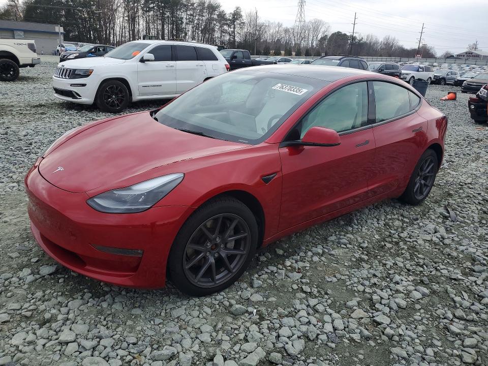 Aukcja sprzedaży 2023 Tesla Model 3, vin: 5YJ3E1EB1PF620124, numer aukcji: 76370335