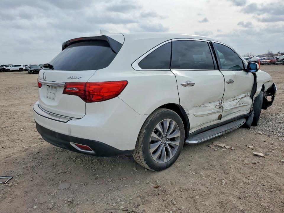 77796035 :رقم المزاد ، 5FRYD3H42GB020504 vin ، 2016 Acura Mdx مزاد بيع