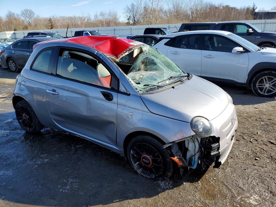 Aukcja sprzedaży 2015 Fiat 500, vin: 3C3CFFAR2FT648001, numer aukcji: 76012625