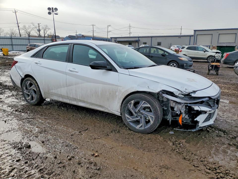2025 Hyundai Elantra მანქანა იყიდება აუქციონზე, vin: KMHLM4DG7SU917377, აუქციონის ნომერი: 77359245