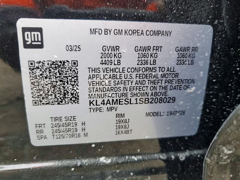 Aukcja sprzedaży 2025 Buick Encore Gx, vin: KL4AMESL1SB208029, numer aukcji: 76577845