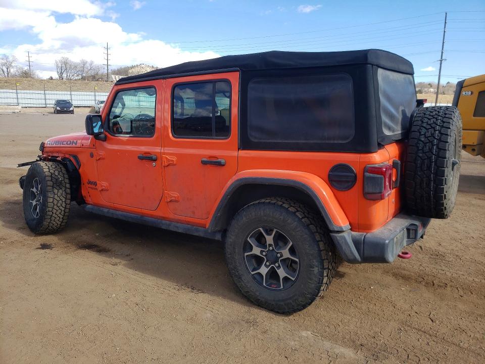 76710495 :رقم المزاد ، 1C4HJXFG5JW176800 vin ، 2018 Jeep Wrangler Unlimited مزاد بيع