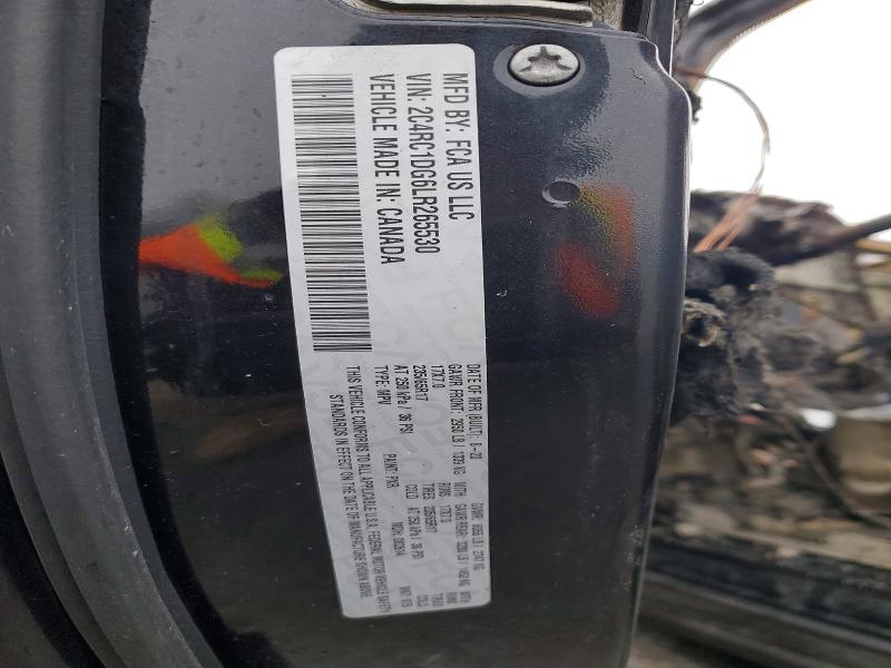 Продаж на аукціоні авто 2020 Chrysler Voyager, vin: 2C4RC1DG6LR265530, номер лоту: 77753645