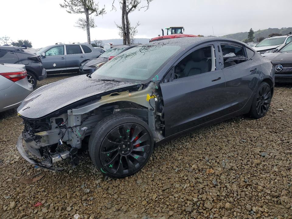 Auction sale of the 2023 Tesla Model 3, vin: 5YJ3E1EC6PF627014, lot number: 78338795