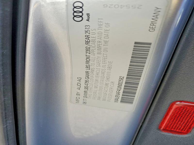 Aukcja sprzedaży 2018 Audi A4, vin: WAUENAF40JN002582, numer aukcji: 78185295