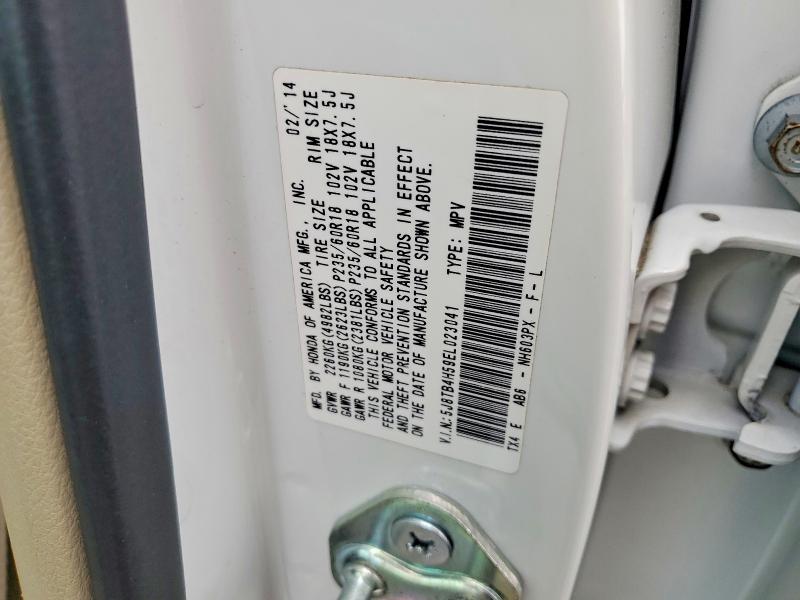 2014 Acura Rdx მანქანა იყიდება აუქციონზე, vin: 5J8TB4H59EL023041, აუქციონის ნომერი: 79033095