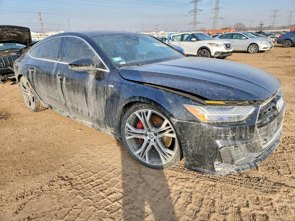 2019 Audi A7 მანქანა იყიდება აუქციონზე, vin: WAUV2AF27KN075845, აუქციონის ნომერი: 76421935