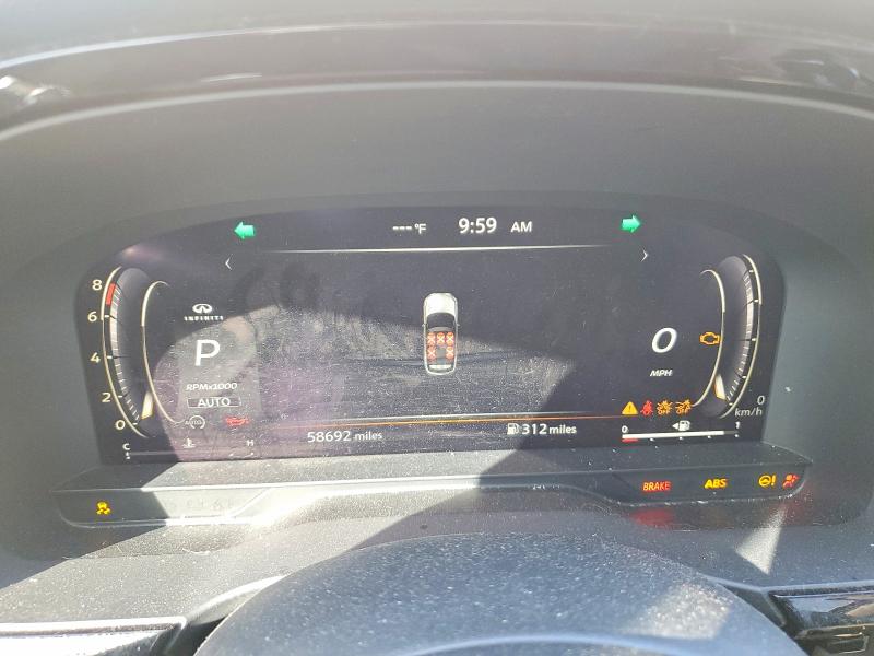 76474375 :رقم المزاد ، 5N1DL1FS9PC361335 vin ، 2023 Infiniti Qx60 مزاد بيع
