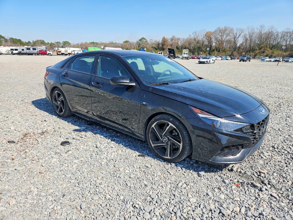 76888065 :رقم المزاد ، KMHLR4AF4PU517037 vin ، 2023 Hyundai Elantra مزاد بيع