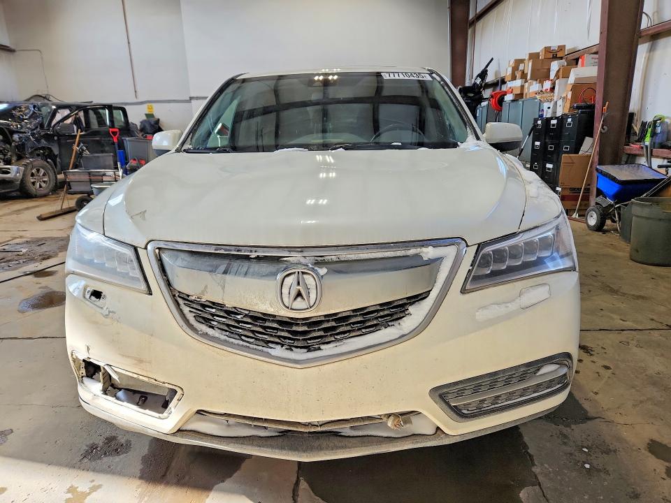 2015 Acura Mdx მანქანა იყიდება აუქციონზე, vin: 5FRYD4H66FB504312, აუქციონის ნომერი: 77710435