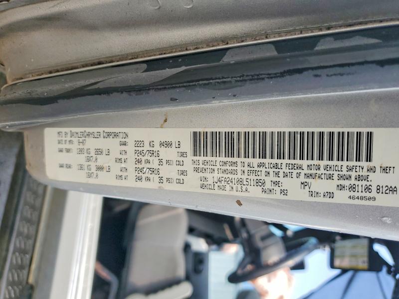 77963495 :رقم المزاد ، 1J4FA24108L511850 vin ، 2008 Jeep Wrangler مزاد بيع