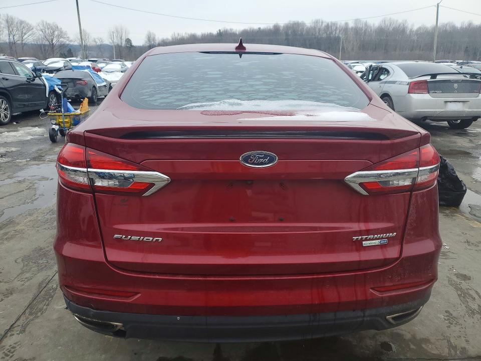 2019 Ford Fusion Tit მანქანა იყიდება აუქციონზე, vin: 3FA6P0D92KR153180, აუქციონის ნომერი: 73882265