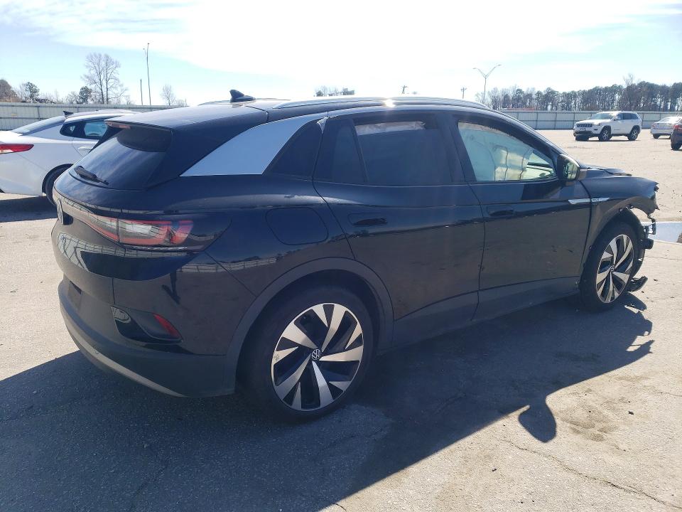 2021 Volkswagen Id.4 მანქანა იყიდება აუქციონზე, vin: WVGKMPE28MP027052, აუქციონის ნომერი: 78414865