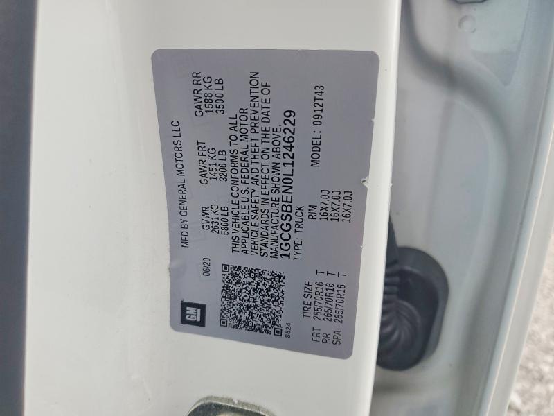 Продажа на аукционе авто 2020 Chevrolet Colorado, vin: 1GCGSBEN0L1246229, номер лота: 76200945