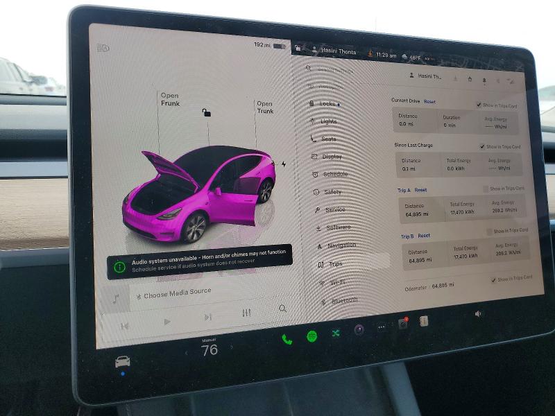 Продаж на аукціоні авто 2023 Tesla Model Y, vin: 7SAYGDEE2PF782505, номер лоту: 75947245