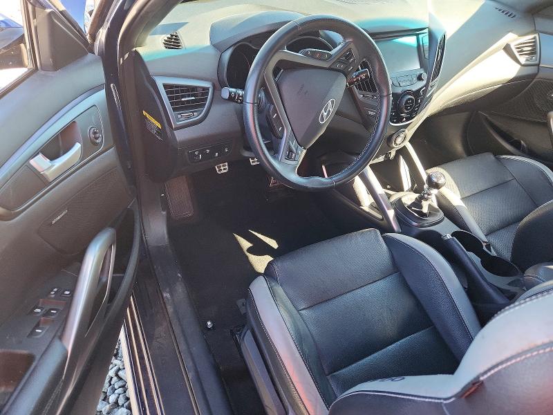 2016 Hyundai Veloster მანქანა იყიდება აუქციონზე, vin: KMHTC6AEXGU272233, აუქციონის ნომერი: 77768375