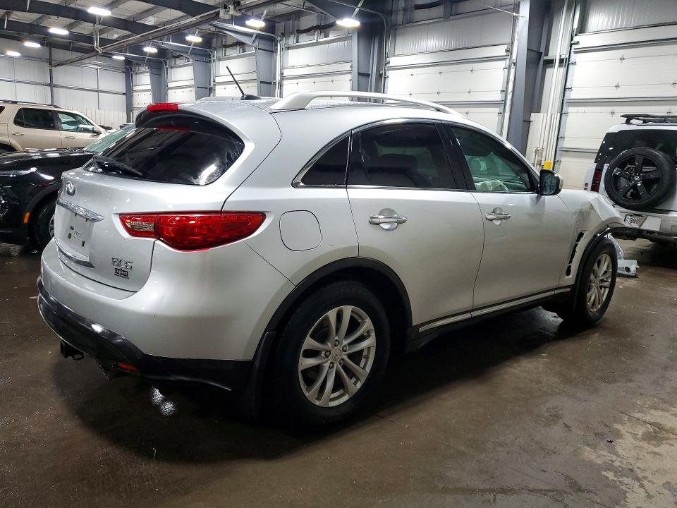 77675115 :رقم المزاد ، JN8AS1MW7AM851262 vin ، 2010 Infiniti Fx35 مزاد بيع