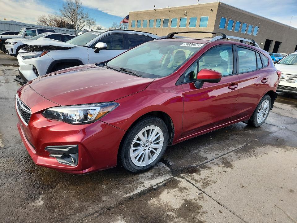 Продажа на аукционе авто 2018 Subaru Impreza, vin: 4S3GTAD63J3732181, номер лота: 76639575