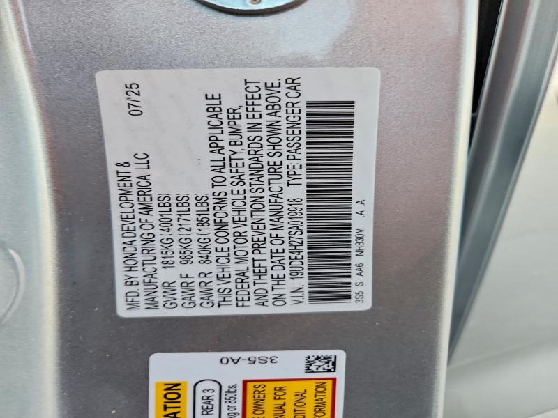 Продажа на аукционе авто 2025 Acura Integra, vin: 19UDE4H27SA019918, номер лота: 76536535