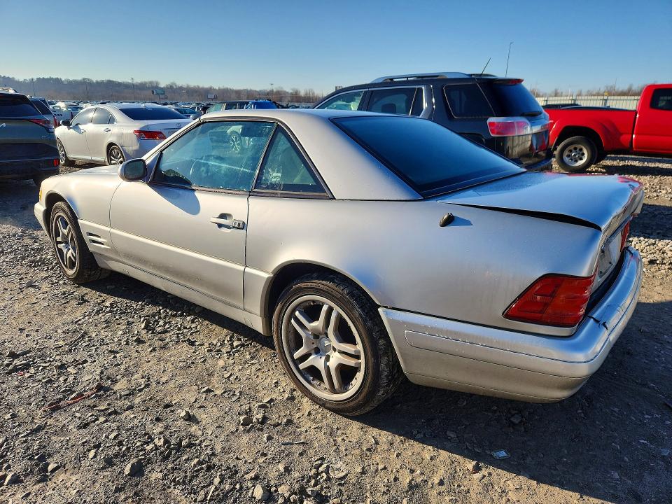 1999 Mercedes-benz Sl მანქანა იყიდება აუქციონზე, vin: WDBFA68F7XF186287, აუქციონის ნომერი: 76798075