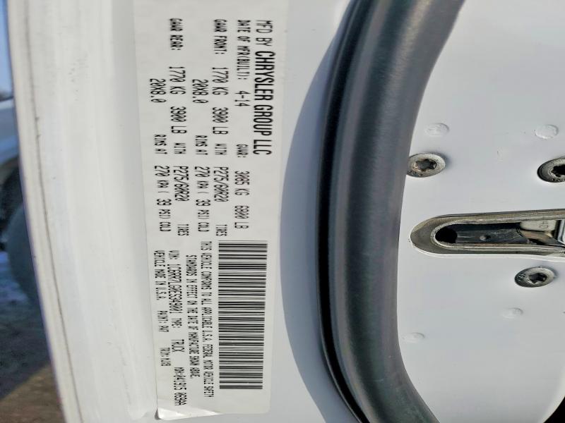 76154705 :رقم المزاد ، 1C6RR7LG0ES349001 vin ، 2014 Ram 1500 مزاد بيع