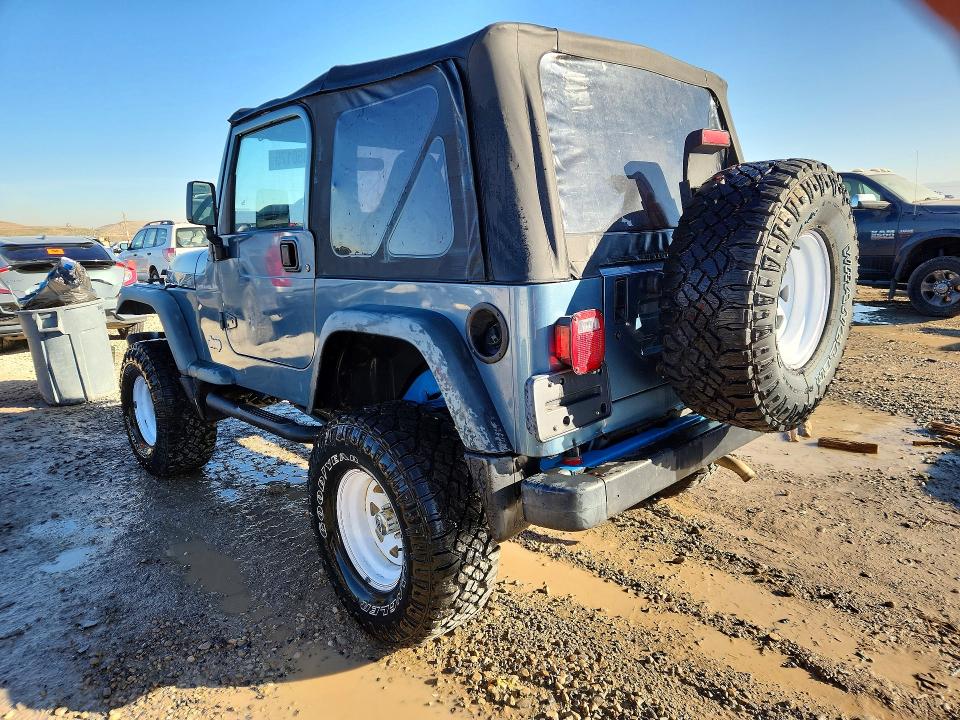 75850175 :رقم المزاد ، 1J4FY29P8XP463952 vin ، 1999 Jeep Wrangler / Tj مزاد بيع