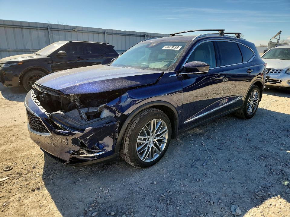 Продаж на аукціоні авто 2022 Acura Mdx, vin: 5J8YE1H82NL029219, номер лоту: 78359425
