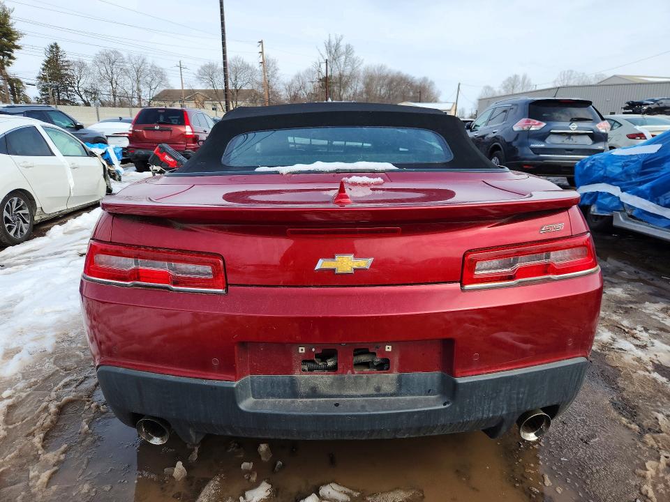 Продажа на аукционе авто 2014 Chevrolet Camaro, vin: 2G1FK3DJ4E9208106, номер лота: 78654875