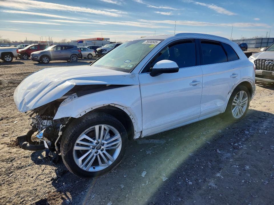 Продажа на аукционе авто 2018 Audi Q5, vin: WA1CNAFY7J2201900, номер лота: 76938505