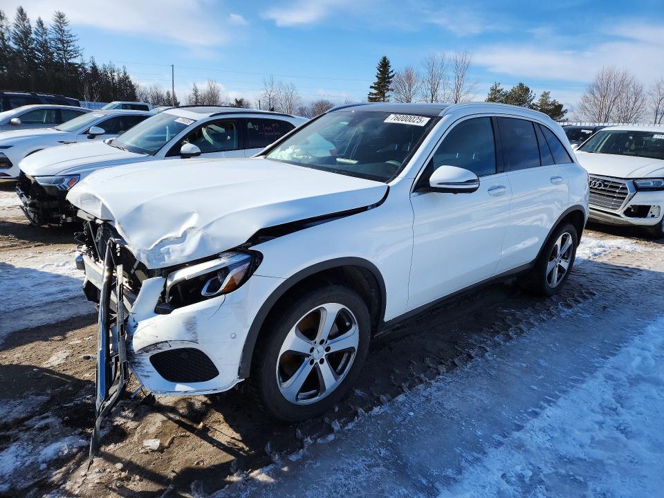 2018 Mercedes-benz Glc მანქანა იყიდება აუქციონზე, vin: WDC0G4KBXJV055717, აუქციონის ნომერი: 76000025