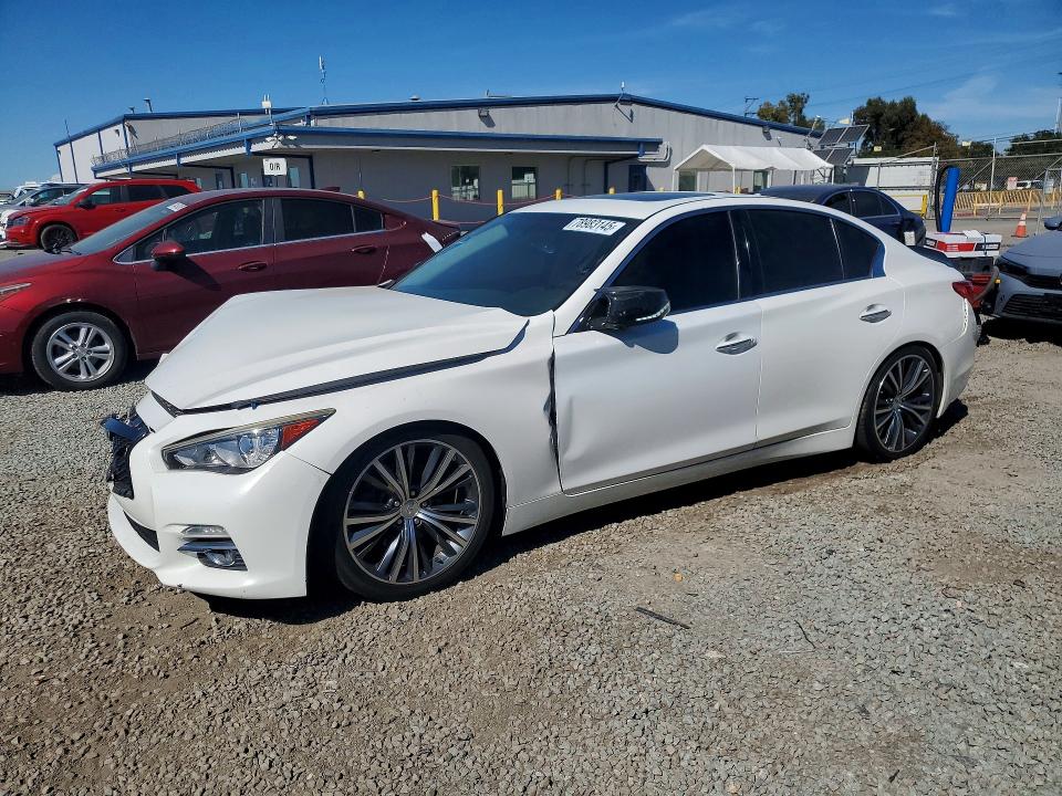 78983145 :رقم المزاد ، JN1BV7AP2FM344819 vin ، 2015 Infiniti Q50 مزاد بيع