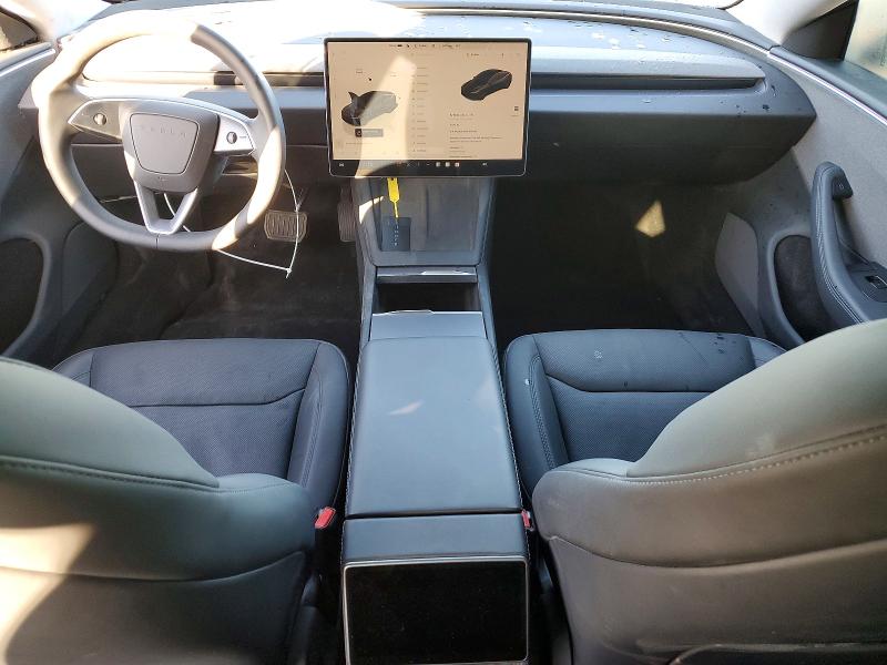 2025 Tesla Model 3 მანქანა იყიდება აუქციონზე, vin: 5YJ3E1EA3SF976350, აუქციონის ნომერი: 77609045