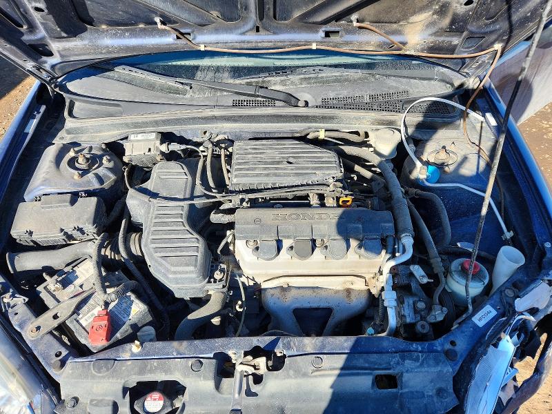 2002 Honda Civic მანქანა იყიდება აუქციონზე, vin: 1HGEM22502L813162, აუქციონის ნომერი: 76891855