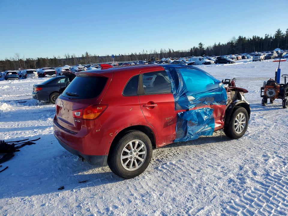 74023895 :رقم المزاد ، JA4AJ3AUXHZ605441 vin ، 2017 Mitsubishi Rvr Se مزاد بيع