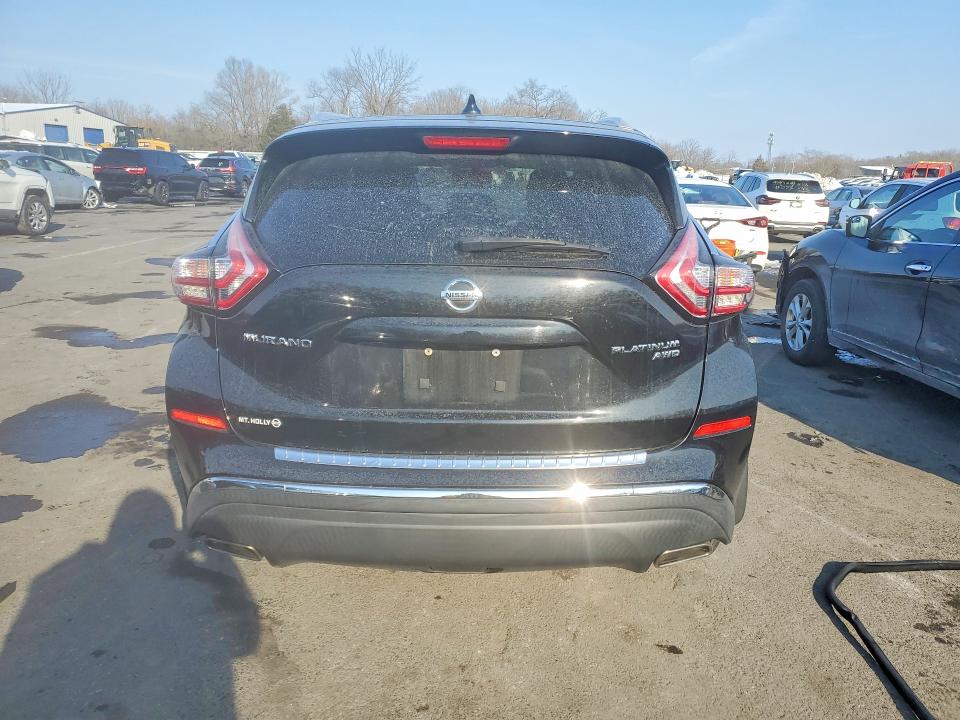 2017 Nissan Murano მანქანა იყიდება აუქციონზე, vin: 5N1AZ2MH3HN202587, აუქციონის ნომერი: 75624535