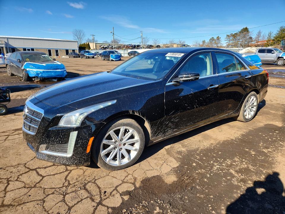 77355515 :رقم المزاد ، 1G6AX5SX3E0167177 vin ، 2014 Cadillac Cts Luxury مزاد بيع