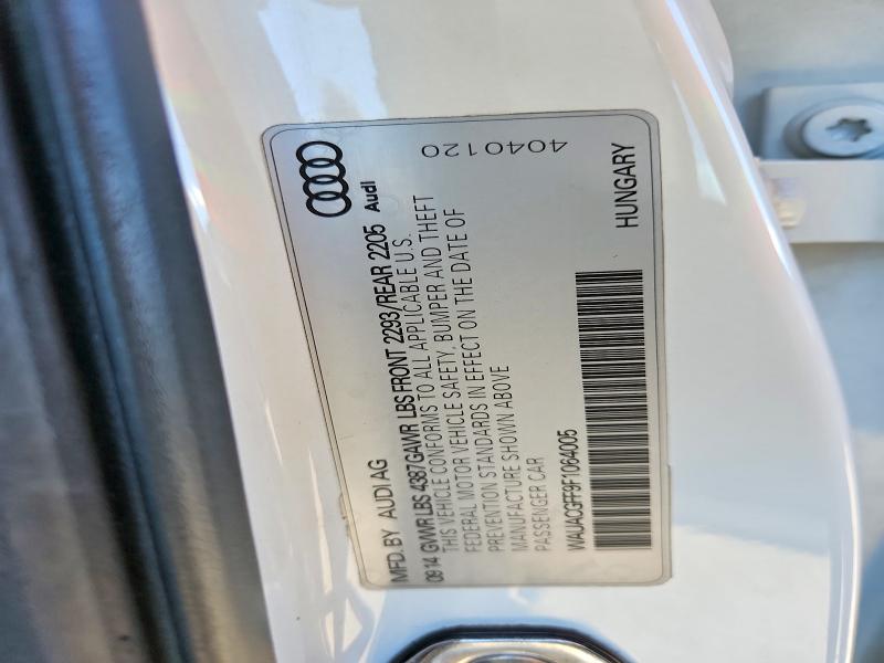 Продаж на аукціоні авто 2015 Audi A3, vin: WAUACGFF9F1064005, номер лоту: 78168045