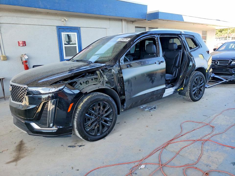 75548755 :رقم المزاد ، 1GYKPAR47PZ100337 vin ، 2023 Cadillac Xt6 مزاد بيع