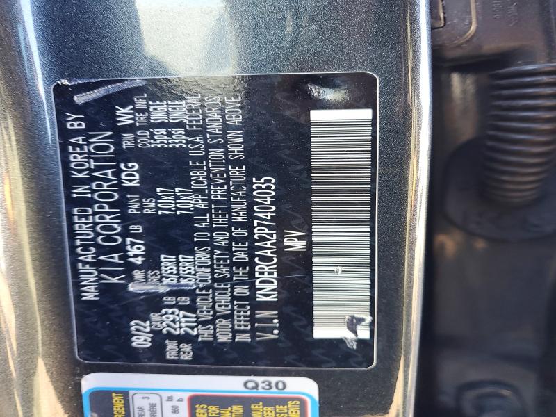 Продажа на аукционе авто 2023 Kia Seltos, vin: KNDERCAA2P7404035, номер лота: 75688375
